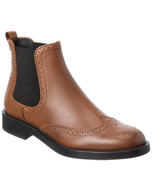 TOD's | Womens | Gomma 60 Leather Boot | Brown
