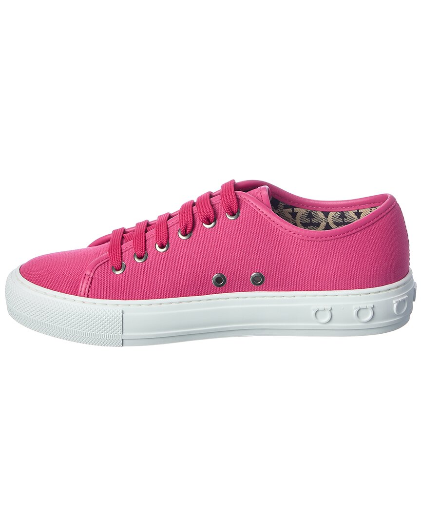Ferragamo | Womens | Mediterr Eco Canvas Sneaker | Pink
