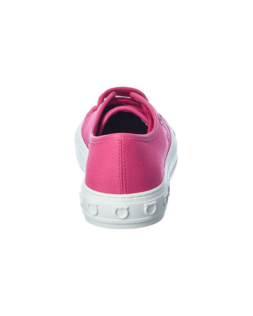 Ferragamo | Womens | Mediterr Eco Canvas Sneaker | Pink