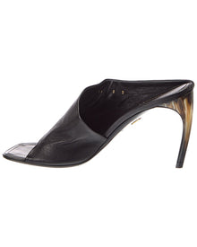Ferragamo | Womens | Nymphe 85 Leather Sandal | Black