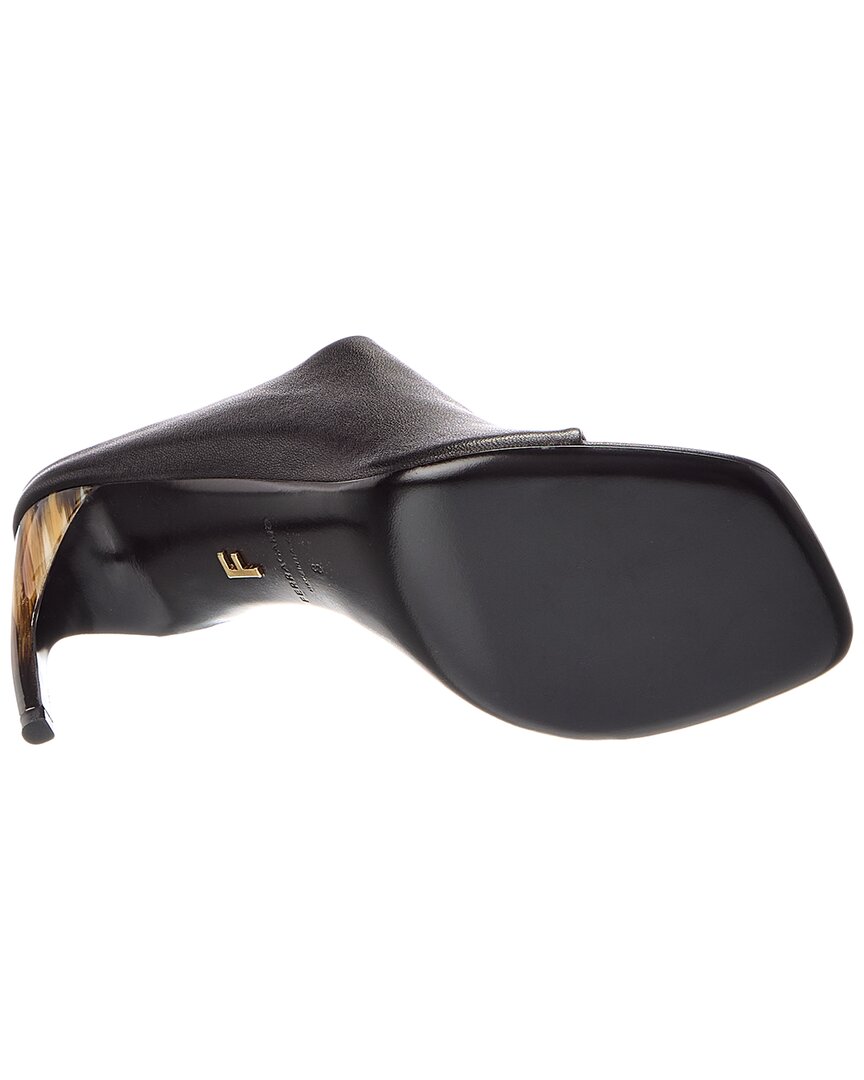 Ferragamo | Womens | Nymphe 85 Leather Sandal | Black