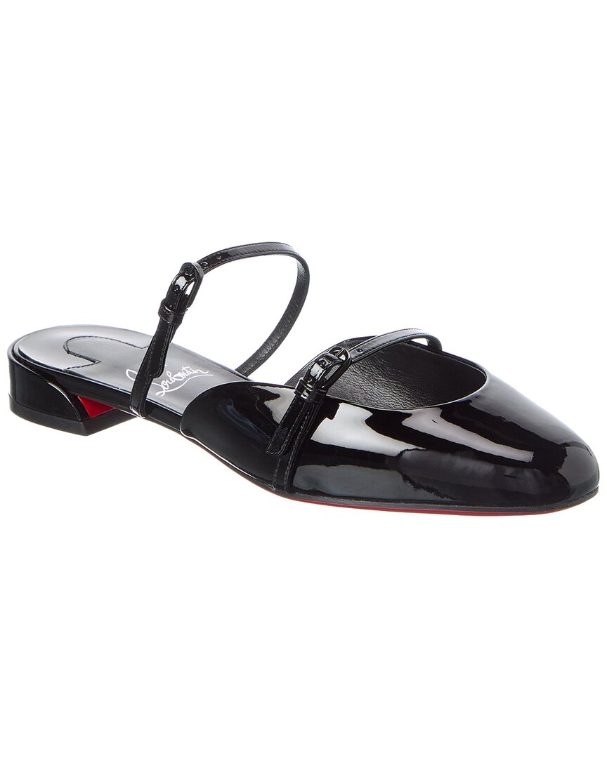 Christian Louboutin | Womens | Jane Nina Patent Mule | Black