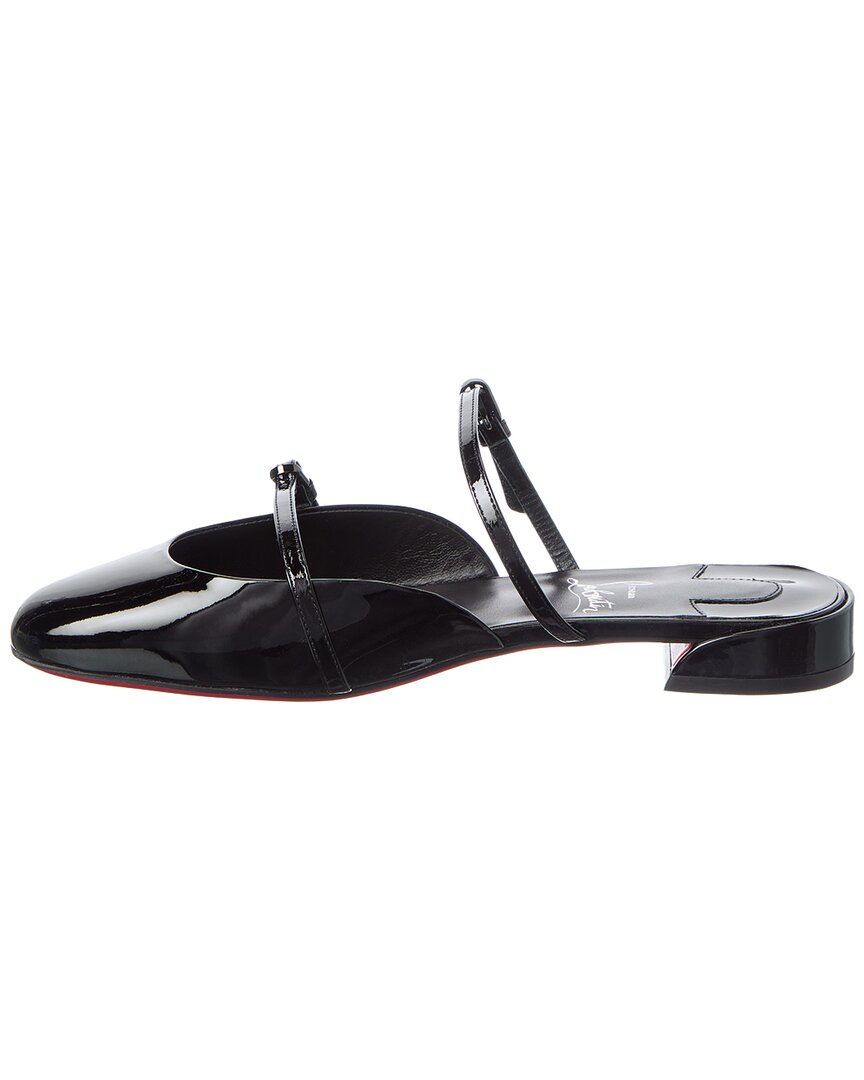 Christian Louboutin | Womens | Jane Nina Patent Mule | Black