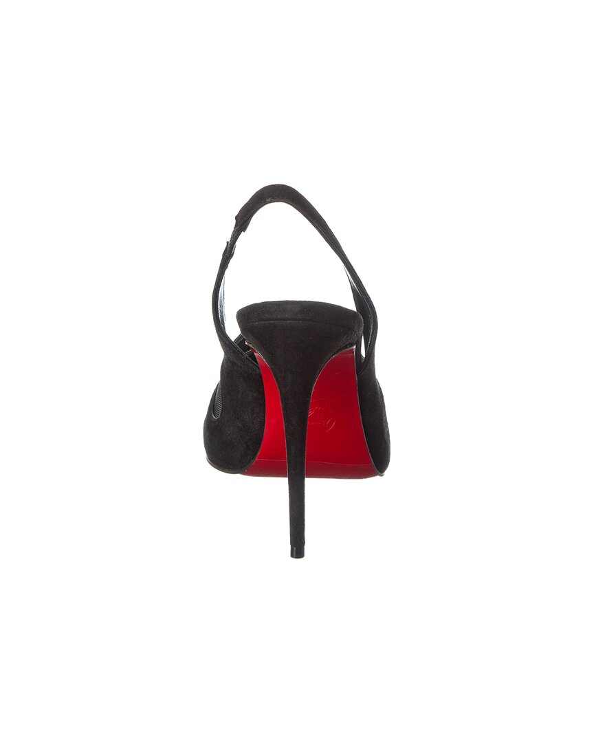 Christian Louboutin | Womens | Circus Max 100 Suede Pump | Black