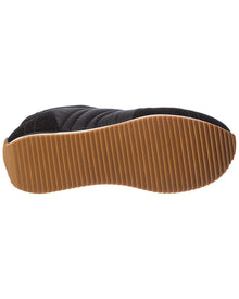 TOTEME | Womens | Sport Nylon & Suede Sneaker | Black
