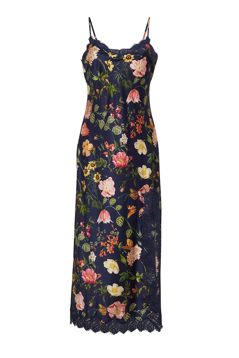 Granada Dress | Stems Evening Blue