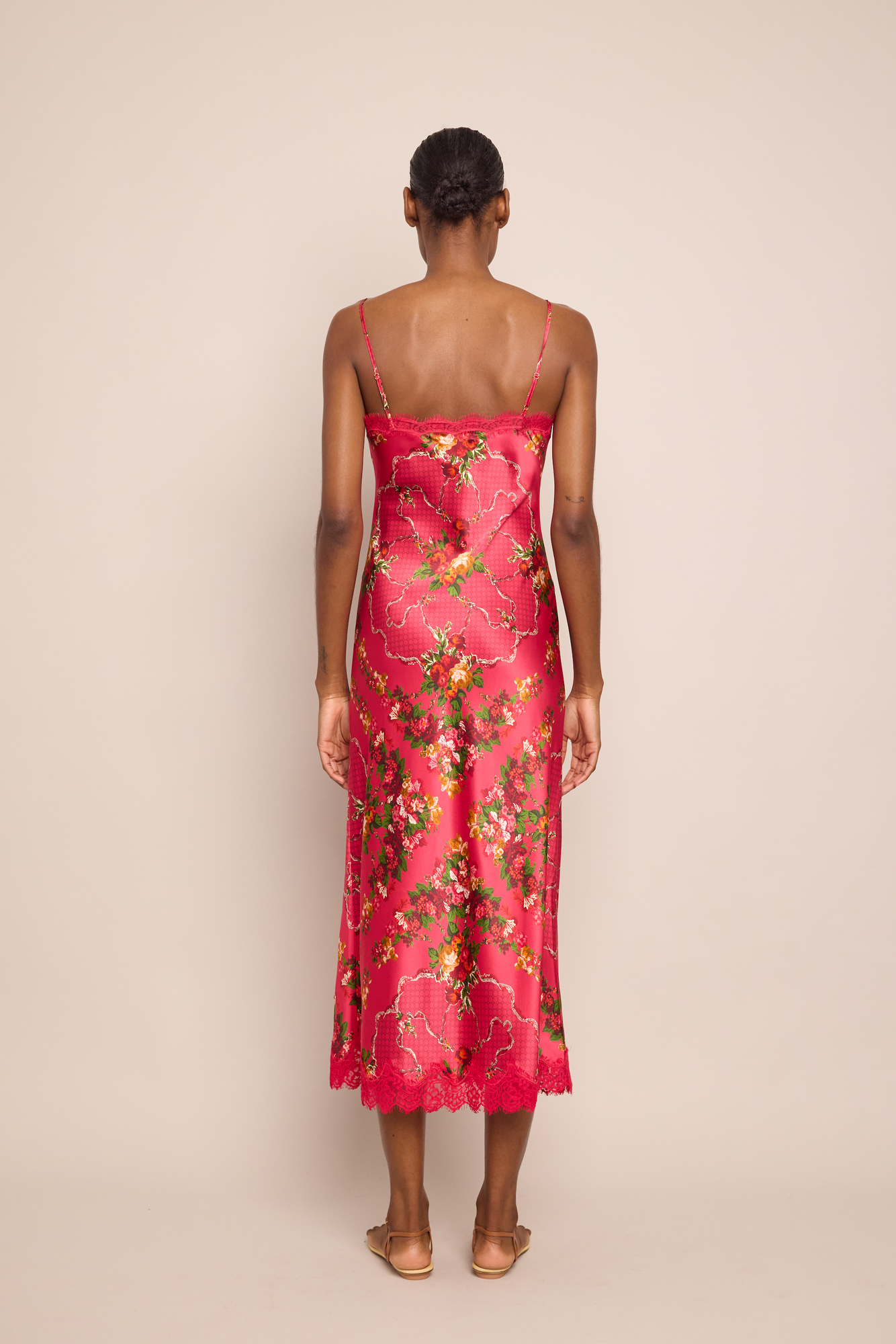 Granada Dress | Gemma Scarf Pink