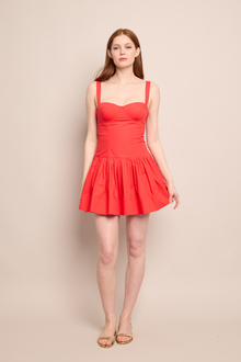 Santiago Mini Dress | Red