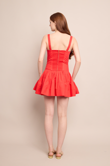 Santiago Mini Dress | Red