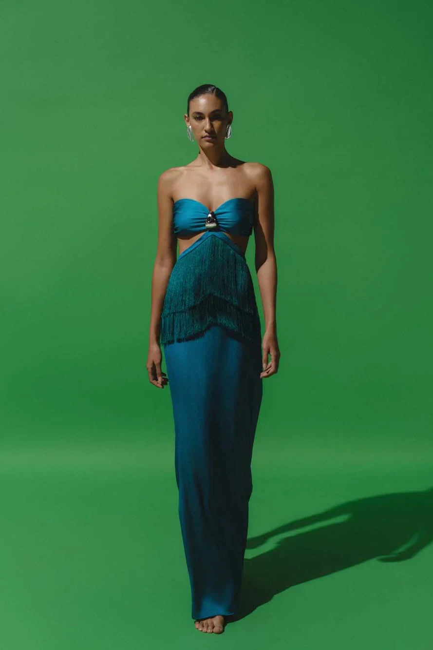 Dua Maxi Dress | Emerald Green