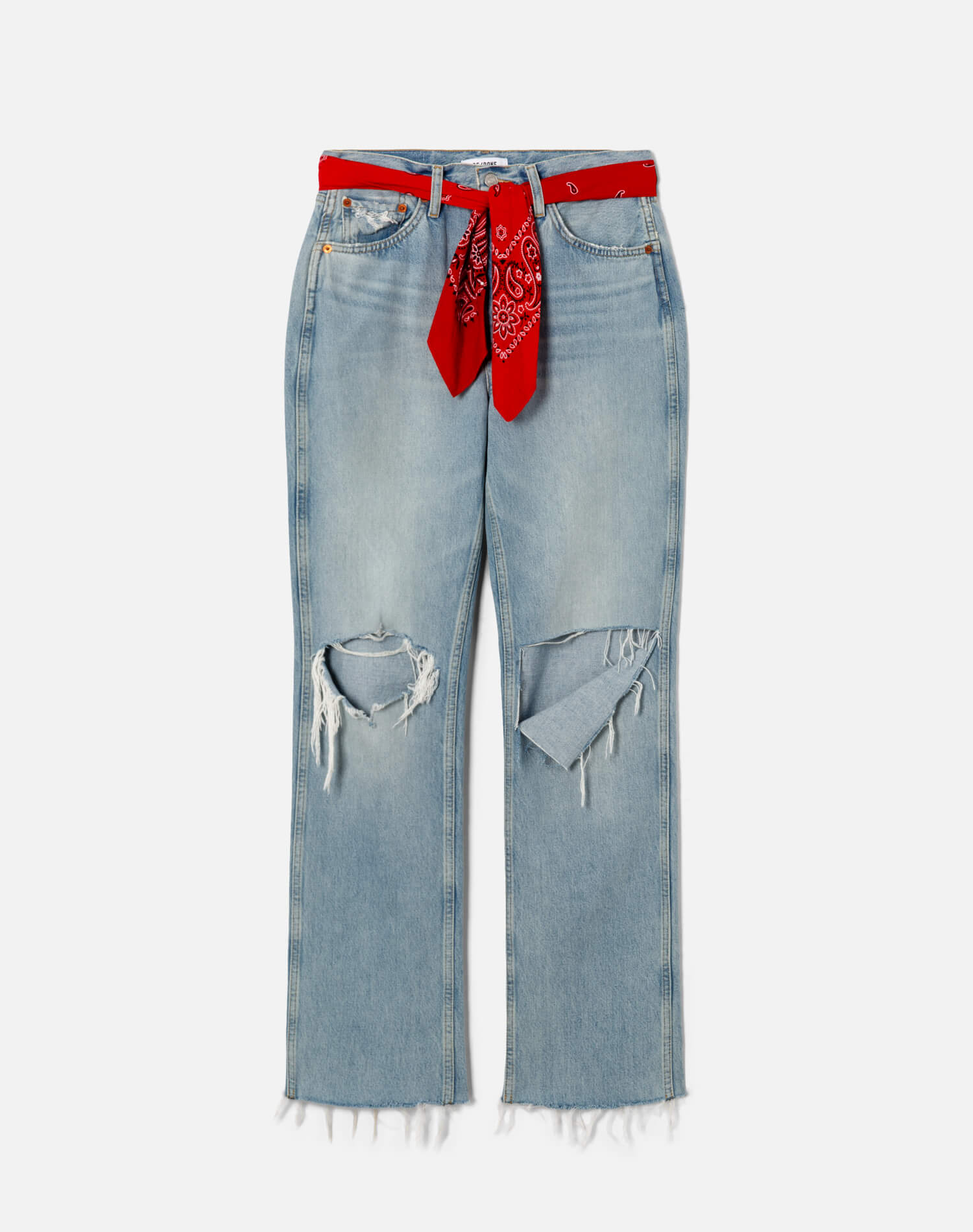 Womens | 90s High Rise Loose With Bandana | Silver Springs