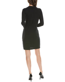Michael Stars | Womens | Annalise Twist Front Sheath Dress | Black