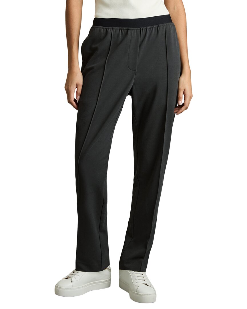 Reiss | Womens | Lucia Waistband Taper Trouser | gray
