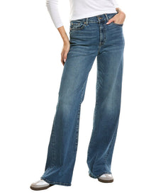 7 For All Mankind | Womens | Lotta Felicity Wide Leg Jean | Blue