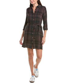 Michael Stars | Womens | Polly Gauze Shirtdress | Multi