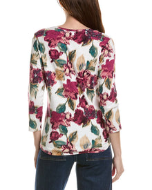 Tommy Bahama | Womens | Ashby Isles Jeweled Blooms T-Shirt | White
