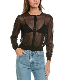 FRAME Denim | Womens | The Luxe Cardigan | Black