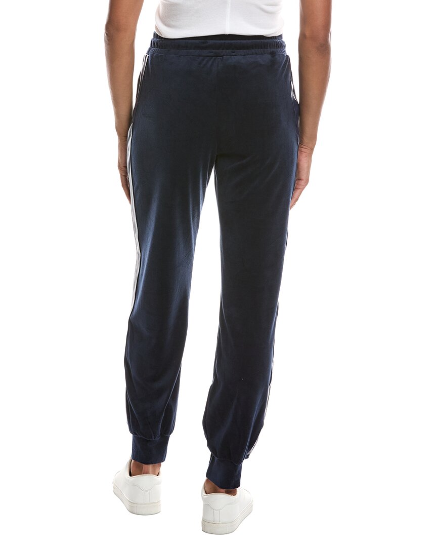 Knit Riot | Womens | Velour Track Jogger | Navy
