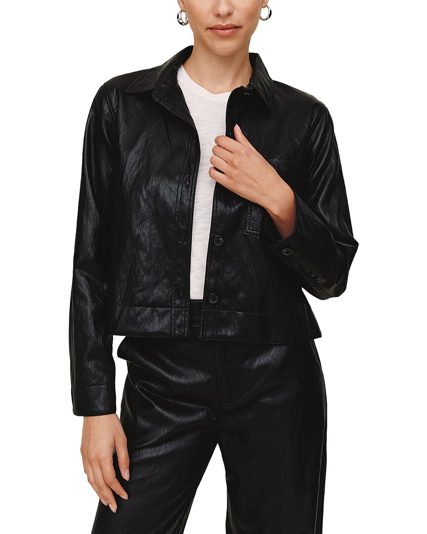 Bella Dahl | Womens | Crop Pocket Button Down | Black