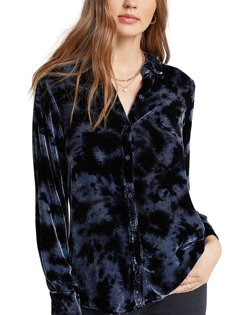 Bella Dahl | Womens | Contrast Halle Shirt | Black