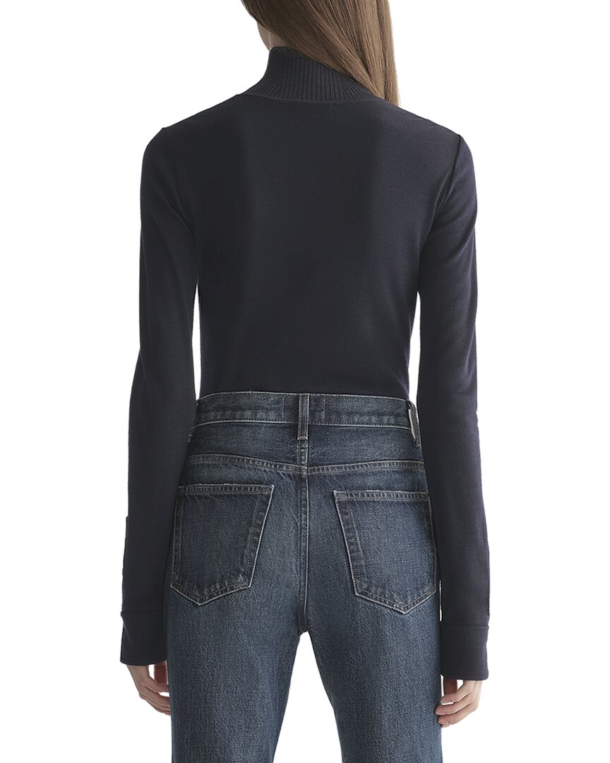 A.L.C. | Womens | Elyse Wool Top | Blue