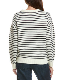 English Factory | Womens | Lettering Sweater | White