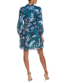 Jude Connally | Womens | Monaco Tiered Dress | Blue