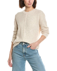 ATM Anthony Thomas Melillo | Womens | Pintuck Linen & Silk-Blend Sweater | White