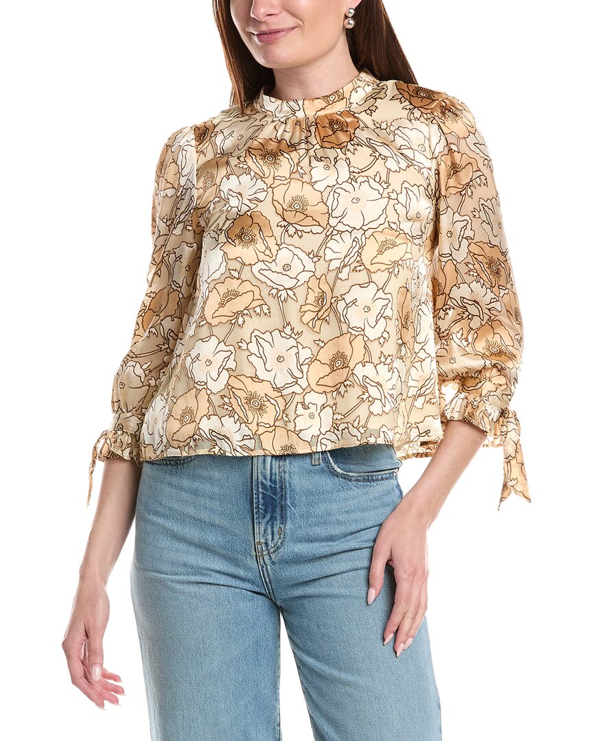 Saltwater Luxe | Womens | Printed Blouse | White