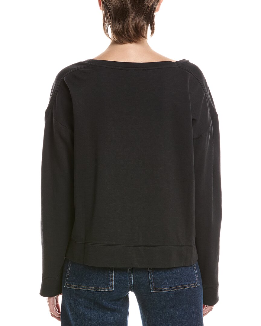 EILEEN FISHER | Womens | Ballet Neck Box Top | Black