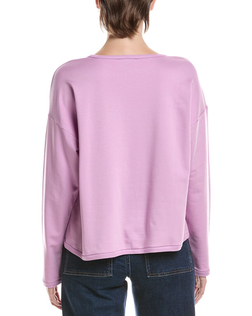 EILEEN FISHER | Womens | Cropped Boxy Top | Brown