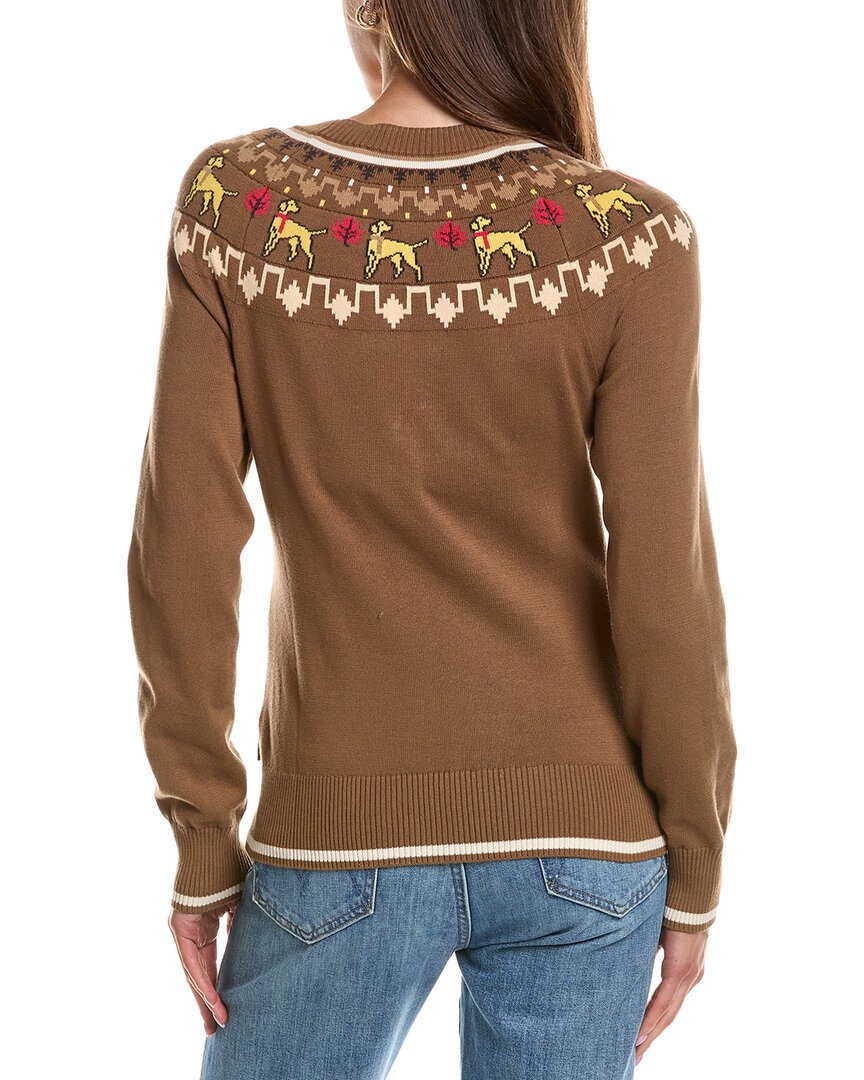 Rowing Blazers | Womens | Thanksgiving Fairisle Sweater | Brown