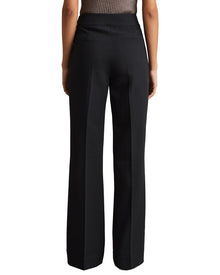 Reiss | Womens | Sidney Wide Leg Button Trouser | Navy