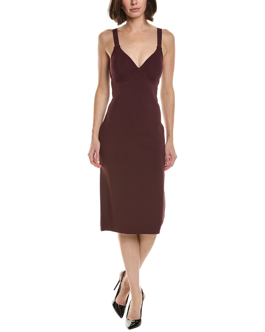 L'AGENCE | Womens | Jimena Long Dress | Red