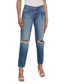 L'AGENCE | Womens | Nevia Woodrow Dest Straight Leg Jean | Blue