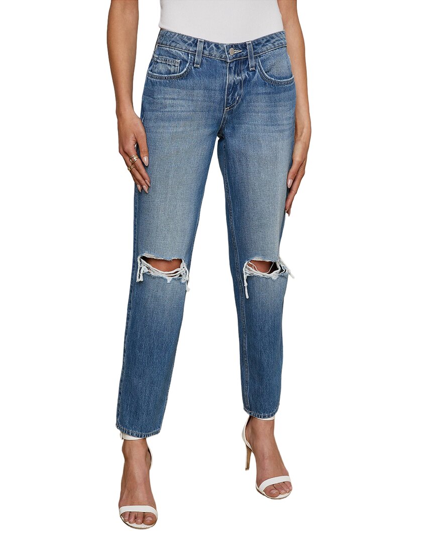 L'AGENCE | Womens | Nevia Woodrow Dest Straight Leg Jean | Blue