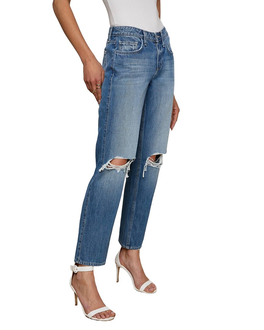 L'AGENCE | Womens | Nevia Woodrow Dest Straight Leg Jean | Blue
