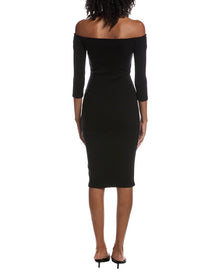 L'AGENCE | Womens | Zolita Day Dress | Black