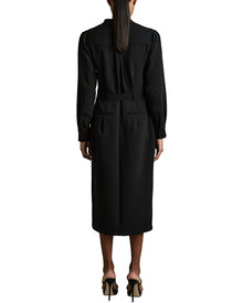 Reiss | Womens | REISS Isla Belted Shirtdress | Black