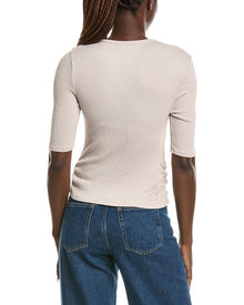 Michael Stars | Womens | Whitney Elbow Sleeve T-Shirt | Gray