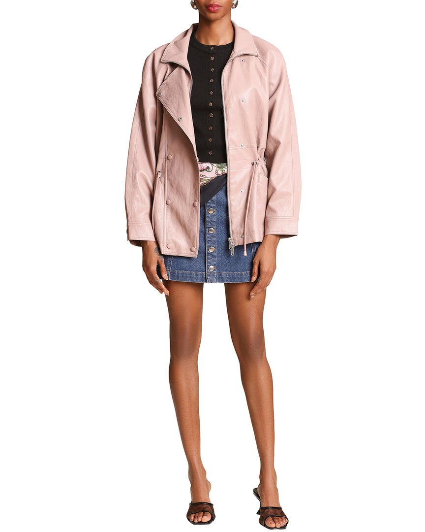 Avec Les Filles | Womens | Slouchy Anorak | Pink