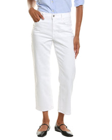 7 For All Mankind | Womens | The Modern Casablanca Straight Jean | White