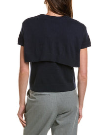 NIC+ZOE | Womens | Piazza Over The Shoulder Sweater | Blue