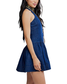 Free People | Womens | Clean Break Dress | blue multi