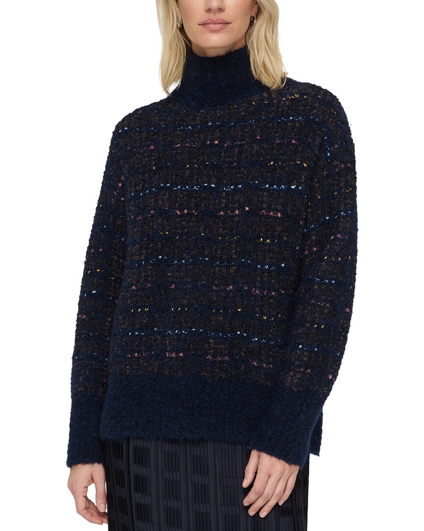 Lafayette 148 New York | Womens | Alpaca & Wool-Blend Sweater | Navy
