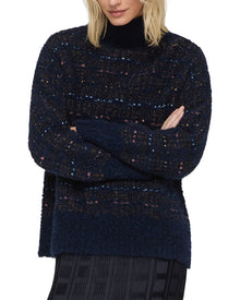 Lafayette 148 New York | Womens | Alpaca & Wool-Blend Sweater | Navy