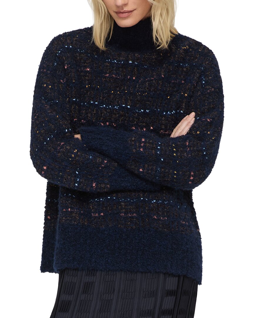 Lafayette 148 New York | Womens | Alpaca & Wool-Blend Sweater | Navy