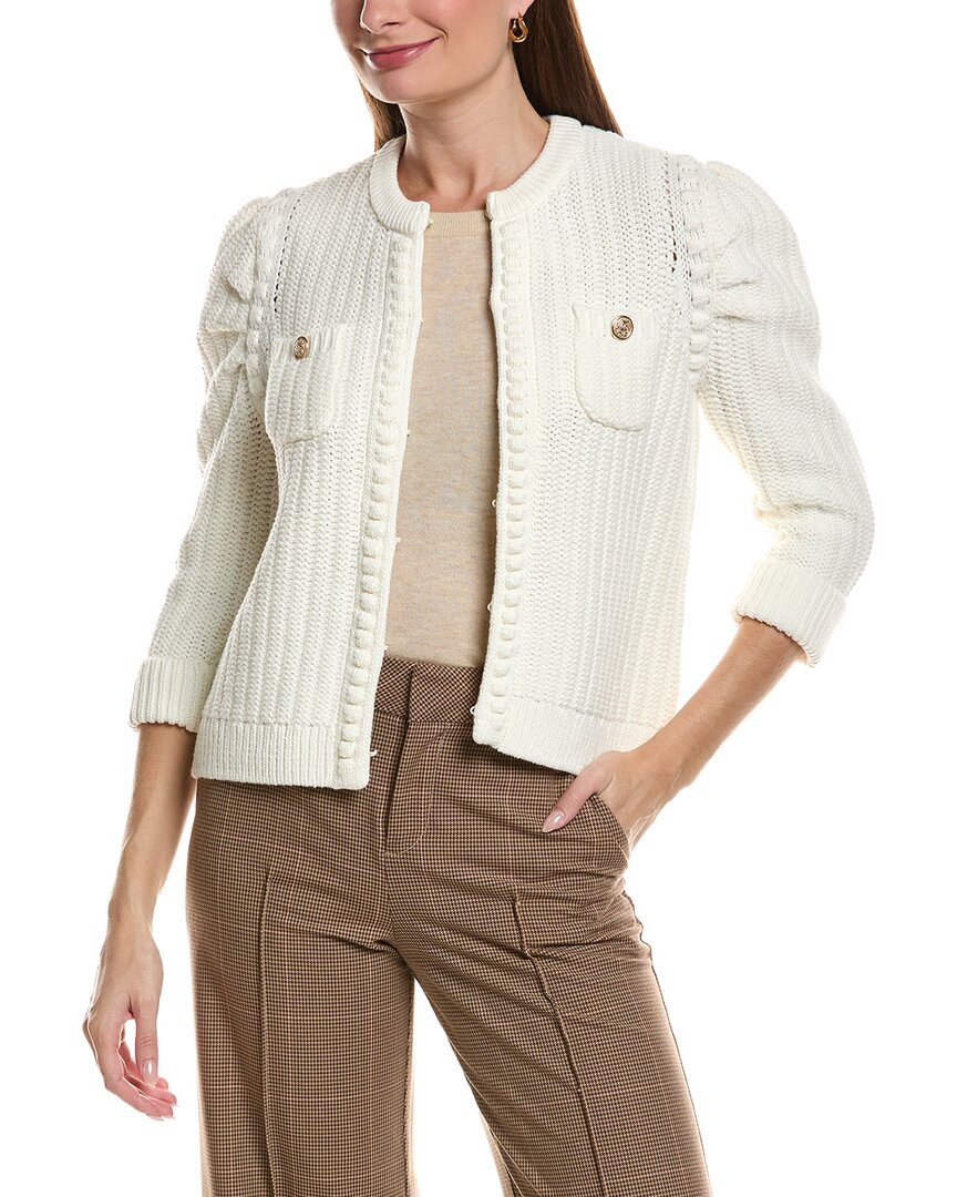 tyler boe | Womens | Liza Knit Jacket | Ivory