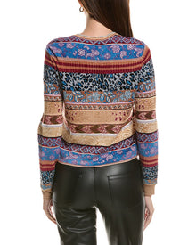 tyler boe | Womens | Daniella Novelty Stitch Cardigan | Multi