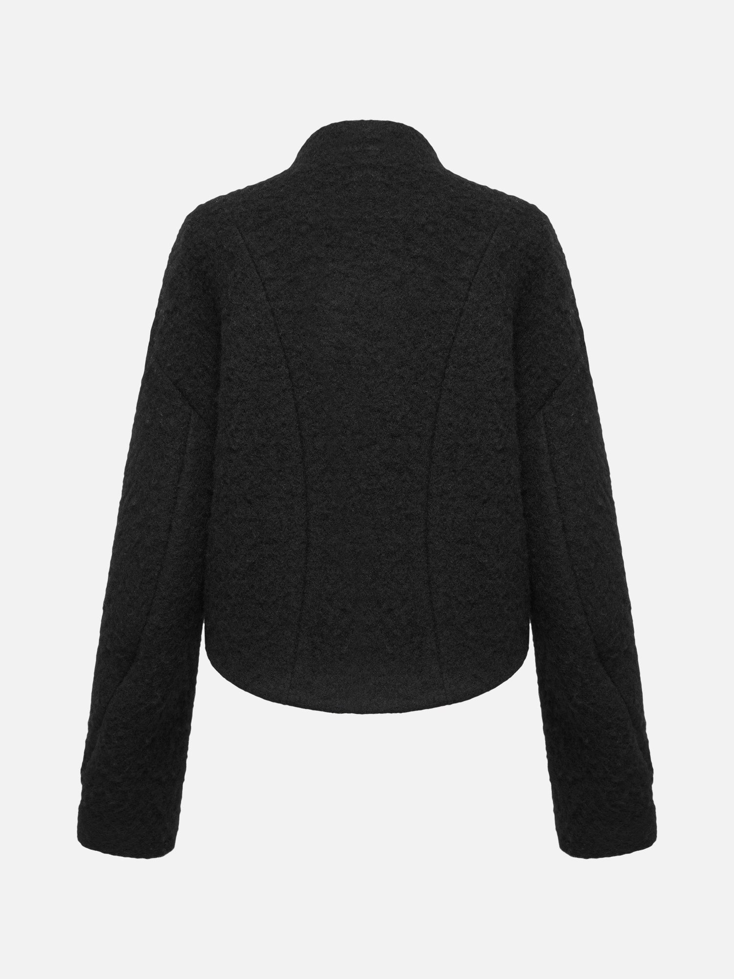 Wool-Blend Jacket | Black